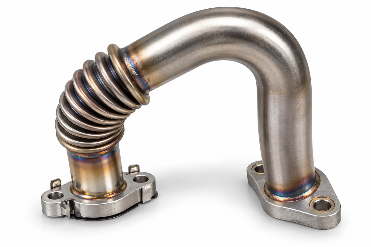 Genuine Volkswagen EGR Connecting Pipe 03P131521E