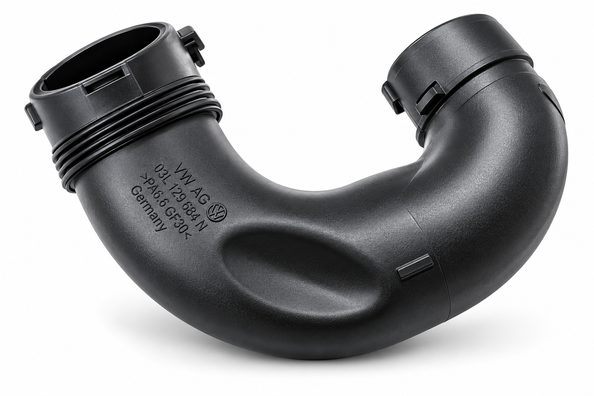 Genuine Volkswagen Air Duct Tube 1K0129618BQ
