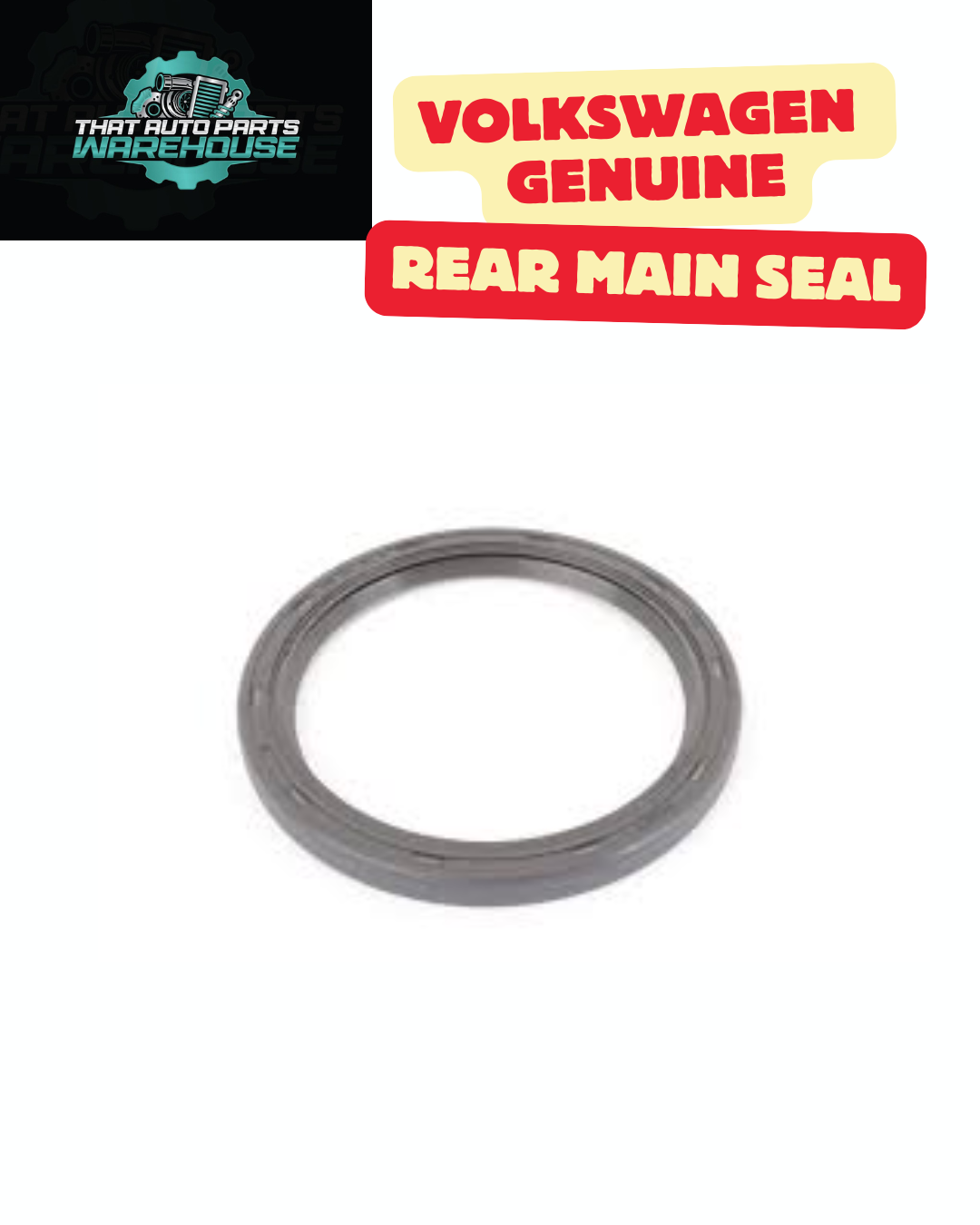 Genuine VW Crankshaft Rear Main Seal – Amarok 3.0L V6 TDI (2010–2022) – P# 059103051K