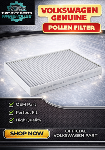 Genuine Volkswagen Cabin Pollen Filter P# 4M0819439C