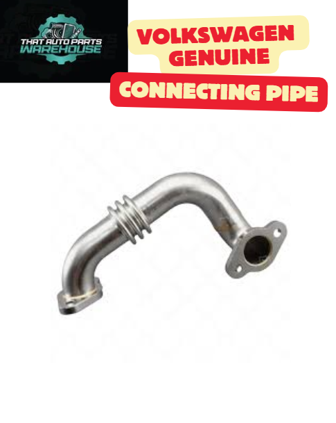 Genuine Volkswagen Connecting Pipe to EGR Cooler P# 03L131521D – 2.0L TDI CR