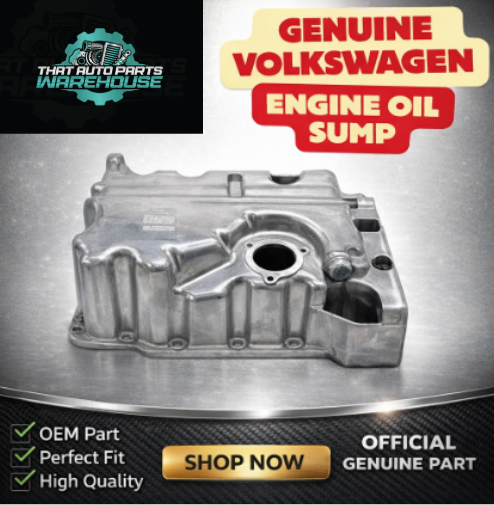 Genuine Volkswagen Engine Oil Sump P# 04C103601C