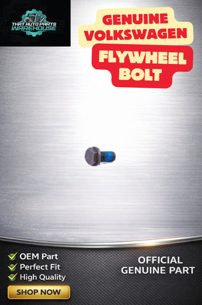 Genuine Volkswagen Flywheel Bolt P# WHT009656