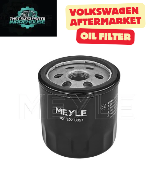 MEYLE Oil Filter 100 322 0021 (Bulk Pack 10) – VW 04E115561T Equivalent