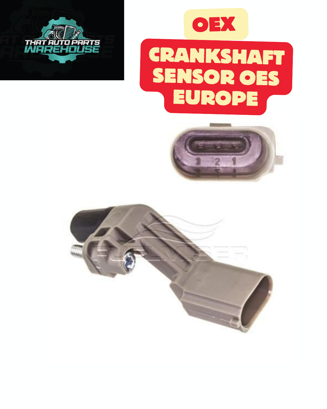 OEX OSCA346 Crankshaft Sensor – VW Without Start/Stop