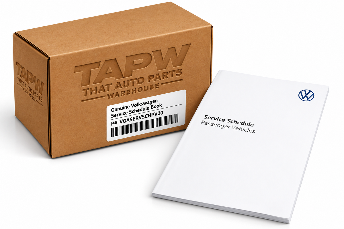 Genuine Volkswagen Service Schedule Book P# VGASERVSCHPV20