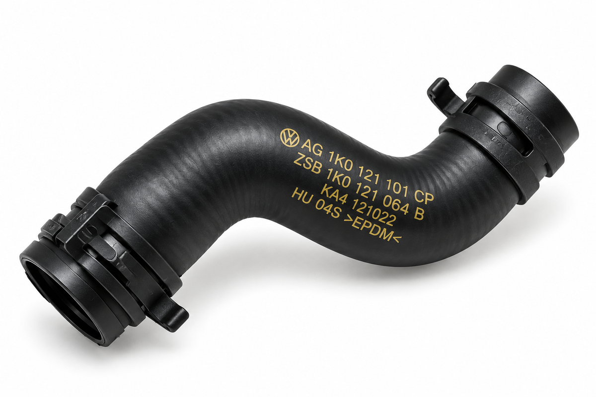 Genuine Volkswagen Coolant Hose 1K0121101CP