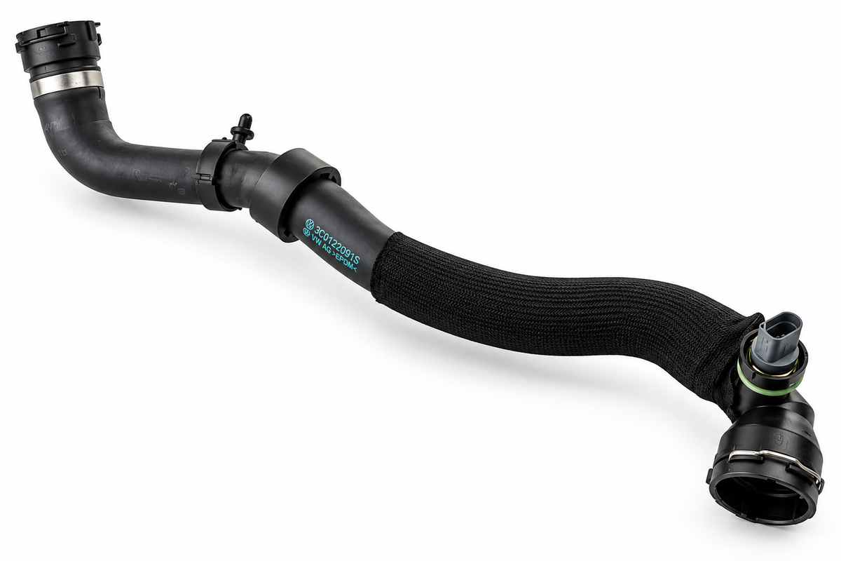 Genuine Volkswagen Coolant Hose 1K0122051GN