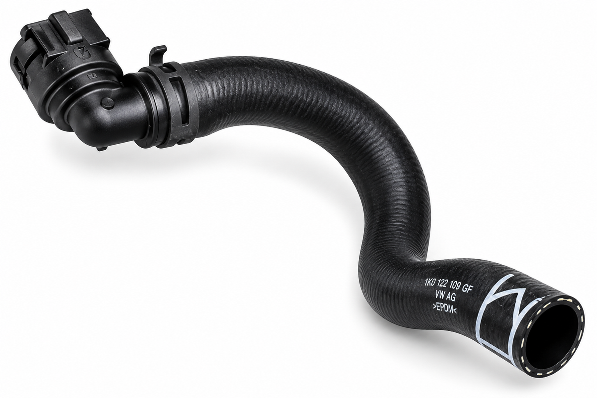 Genuine Volkswagen Coolant Hose 1K0122073GF