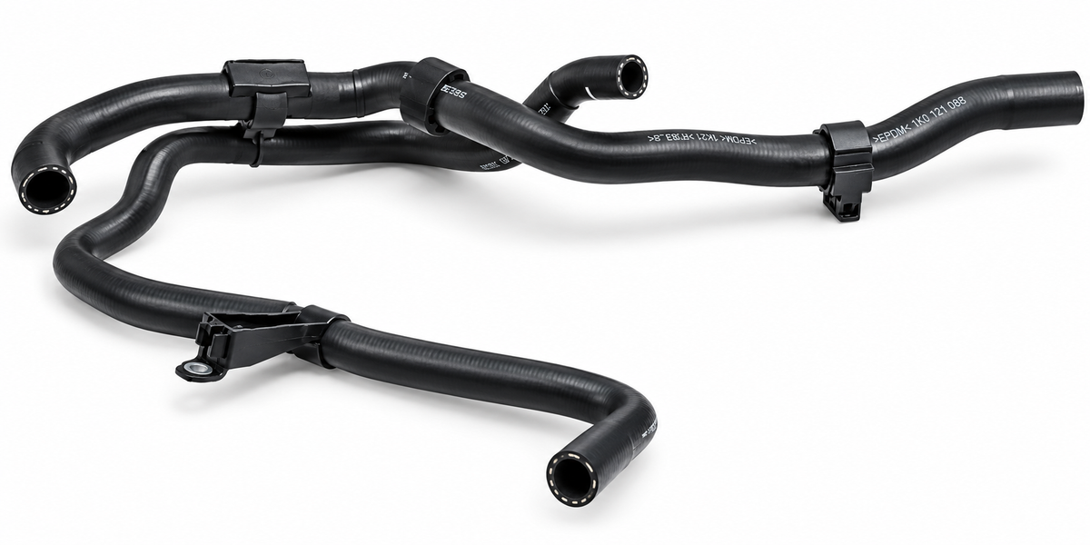 Genuine Volkswagen Coolant Hose 3AA122109B