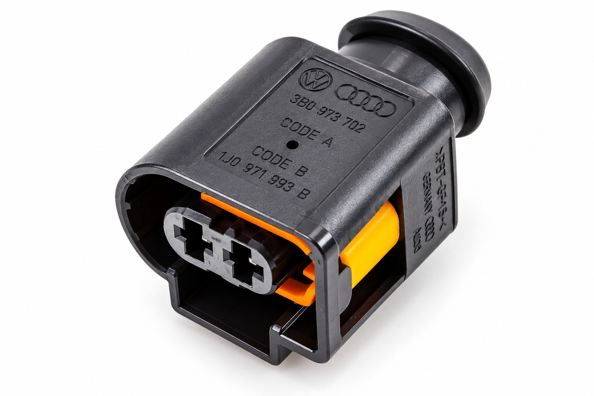 Genuine Volkswagen Flat Connector Housing 4D0971992B