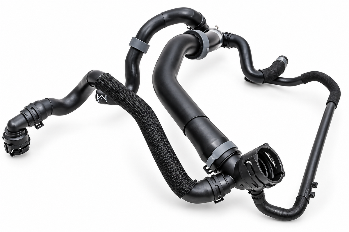 Genuine Volkswagen Water Hose with Couplings 5Q0122101GD