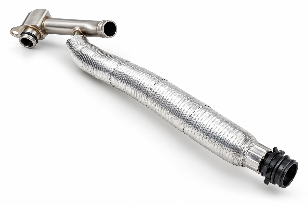Genuine Volkswagen Coolant Pipe 06K121497AQ