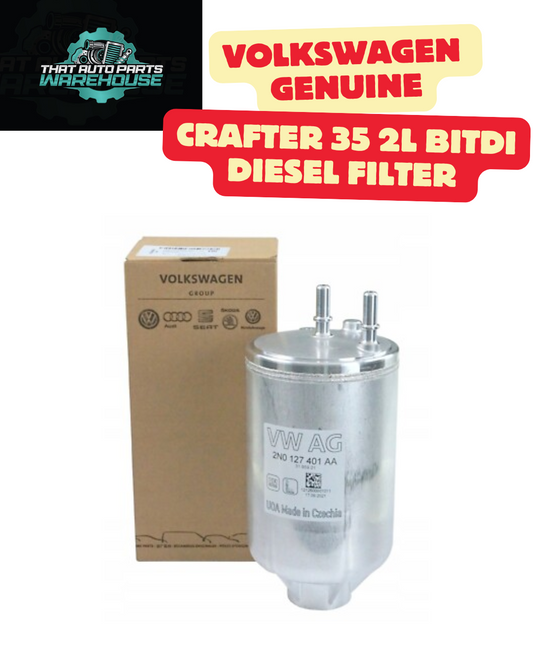 Fuel Filter – Volkswagen Crafter 35 Panel Van [2017–onwards] – 2N0127401AA