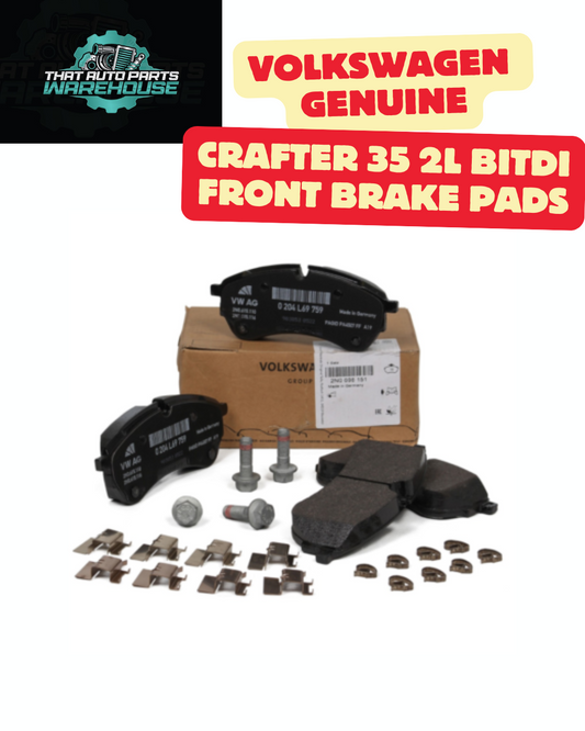 2017+ Volkswagen Crafter Front Brake Pad Set – 2N0698151