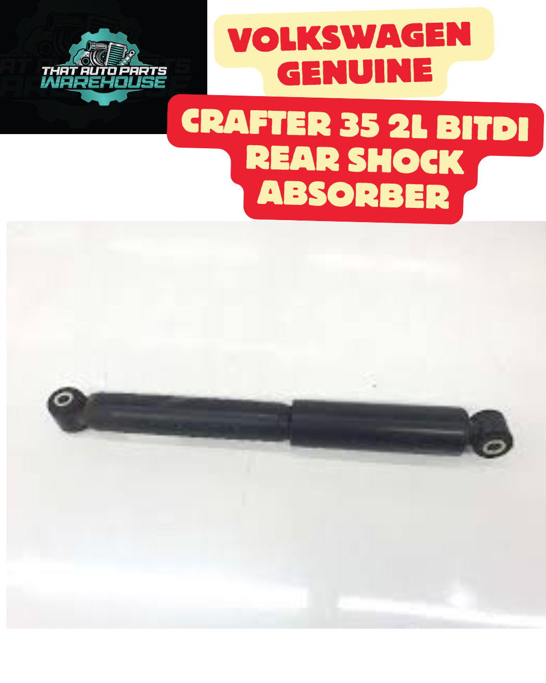 Rear Shock Absorber – Volkswagen Crafter 35 Panel Van [2017–onwards] – 2N0513029J