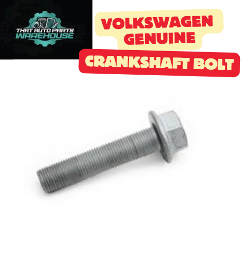 Genuine VW Crankshaft Bolt P# WHT009475 – Golf 2.0L Turbo 4cyl