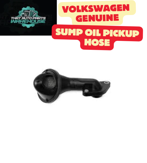 Genuine VW Engine Sump Oil Pickup Hose P# 06K115251J – Golf 2.0L TSI