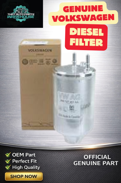 Genuine VW Fuel Filter P# 2N0127401AA – OEM Diesel Filter