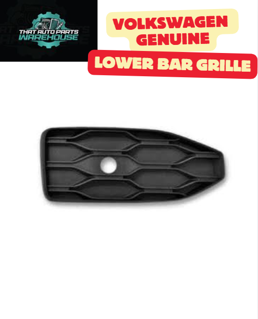 Genuine VW Left Lower Front Grille (Satin Black) P# 2GA853807A9B9 – T-Roc