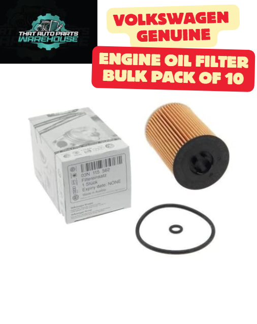 Genuine VW Oil Filter P# 03N115562B – Bulk Pack of 10