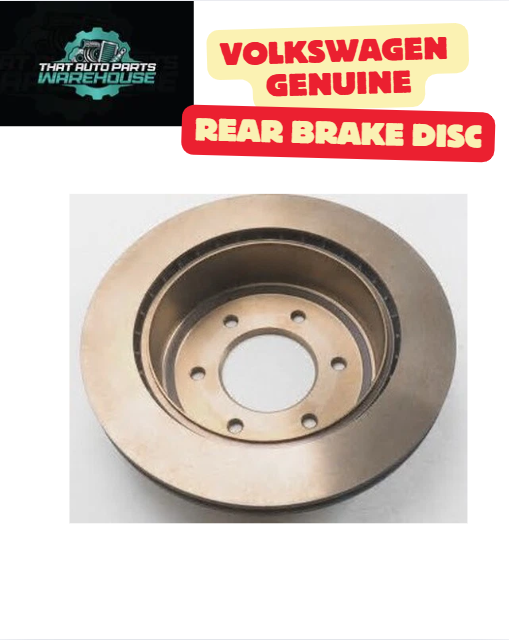 Genuine VW Rear Brake Disc P# 2HJ615601D – Amarok 2013+