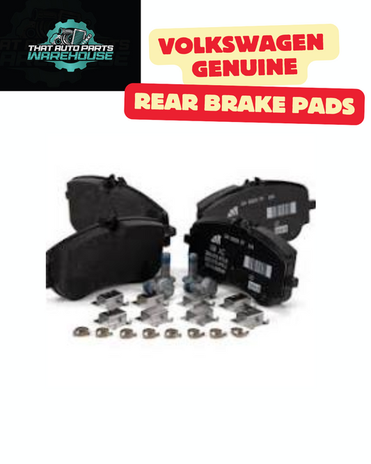 Genuine VW Rear Brake Pads – Amarok 3.0L V6 TDI (2016–2022) – P# 2H6698451A