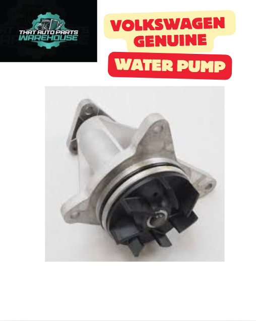 Genuine VW Water Pump P# 0XW121011F Amarok 3.0L TDI V6 184kW