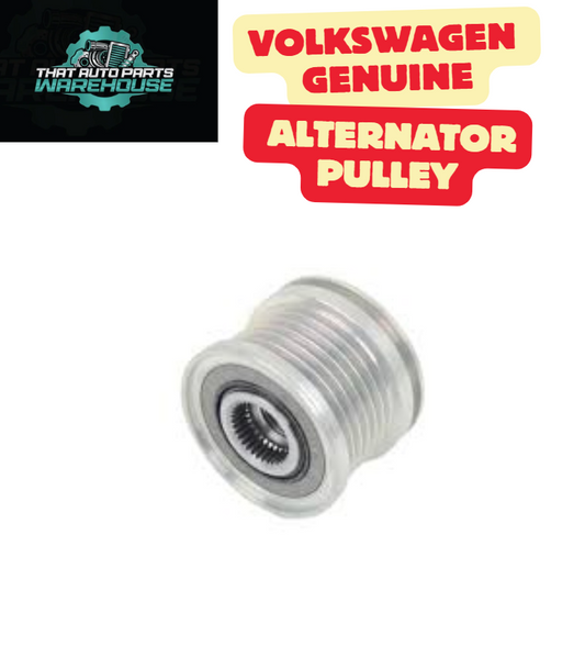 Genuine Volkswagen Alternator Pulley P# 045903119A – 2.0 TDI 4-Cyl CR
