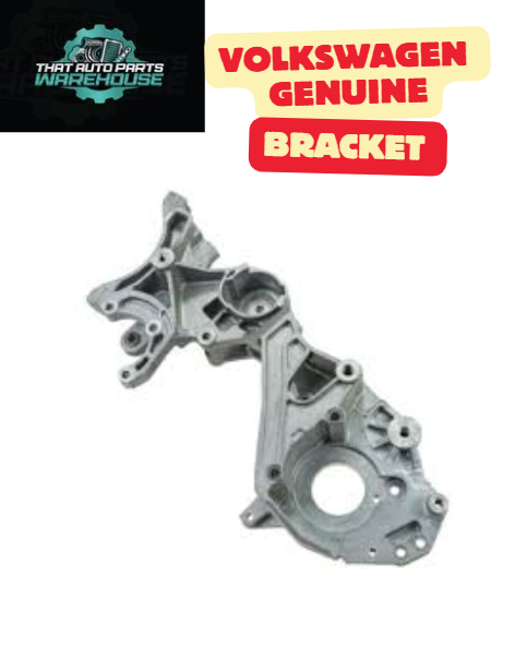 Genuine Volkswagen Alternator & Compressor Bracket P# 03L903139J – 2.0L TDI CR