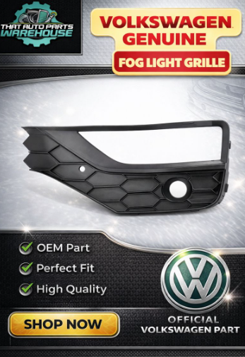 Genuine Volkswagen Amarok LH Front Bar Fog Cover P# 2H6807489E9B9