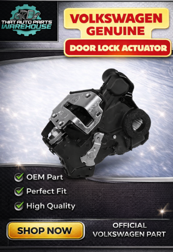 Genuine Volkswagen Amarok LH Front Door Lock Actuator P# 2H2837015H