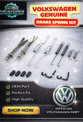 Genuine Volkswagen Amarok Rear Brake Shoe Spring Kit P# 2H0698545B