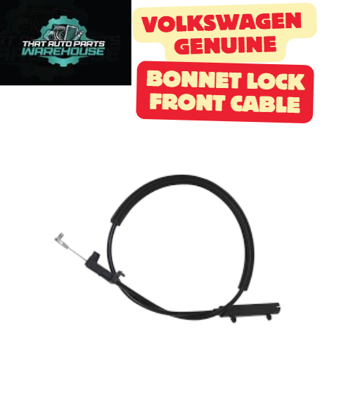 Genuine Volkswagen Bonnet Lock Front Cable P# 5G2823531D – Golf 2.0L TSI