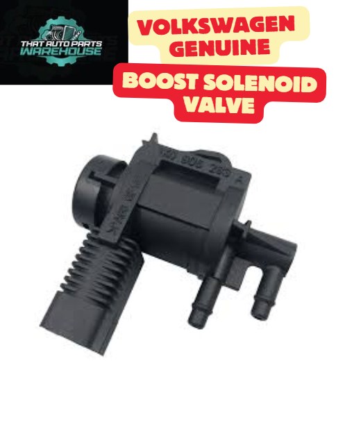 Genuine Volkswagen Boost Solenoid Valve P# 1K0906283A – 2.0L TDI CR