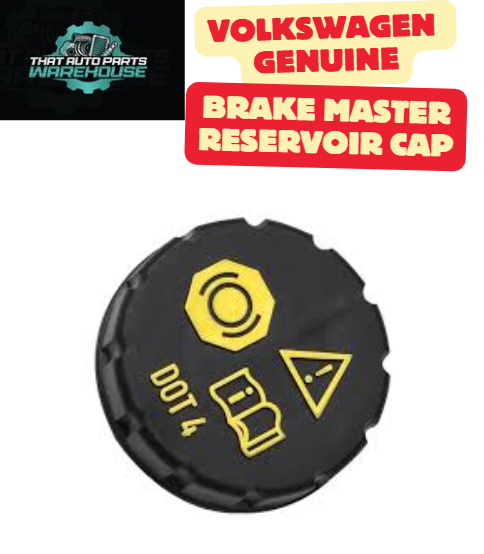 Genuine Volkswagen Brake Master Reservoir Cap P# 5Q0611349B – Golf 2.0L TSI