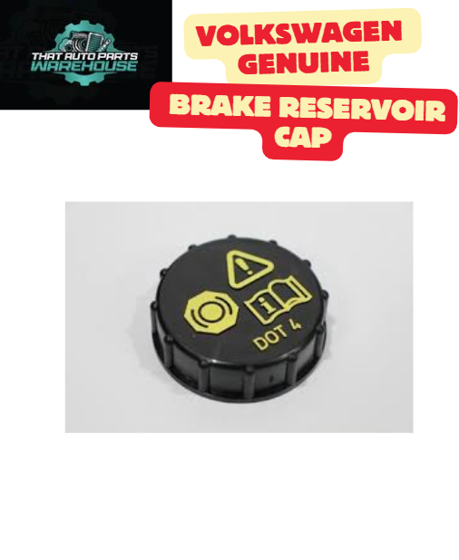 Genuine Volkswagen Brake Reservoir Cap P# 2H0611349B – Amarok V6 TDI