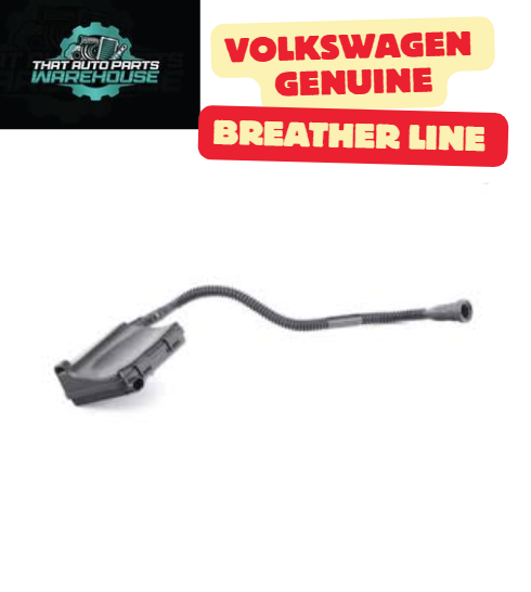 Genuine Volkswagen Breather Line P# 02E301472E – Golf 2.0L TSI