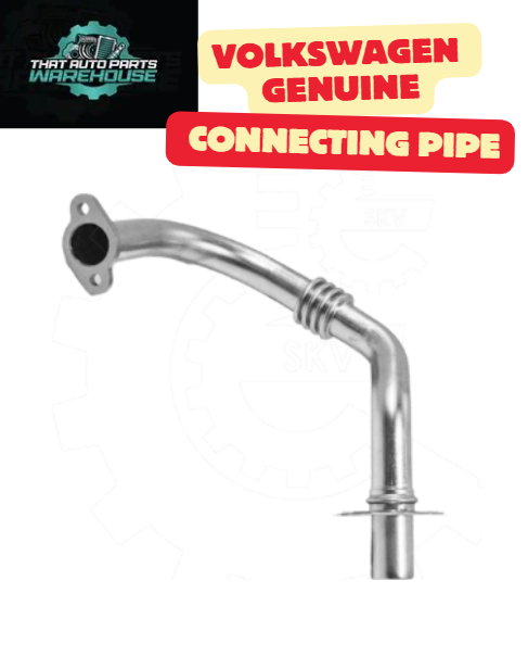 Genuine Volkswagen Connecting Pipe to Intake P# 03L131521AA – 2.0L TDI CR