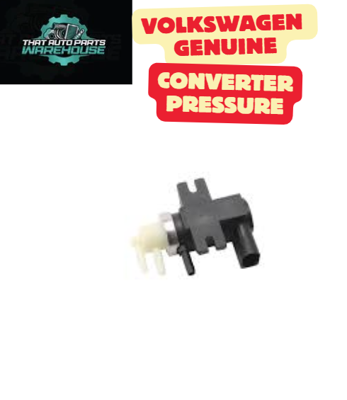 Genuine Volkswagen Converter Pressure Vacuum Hose P# 1K0906627G – 2.0L TDI CR