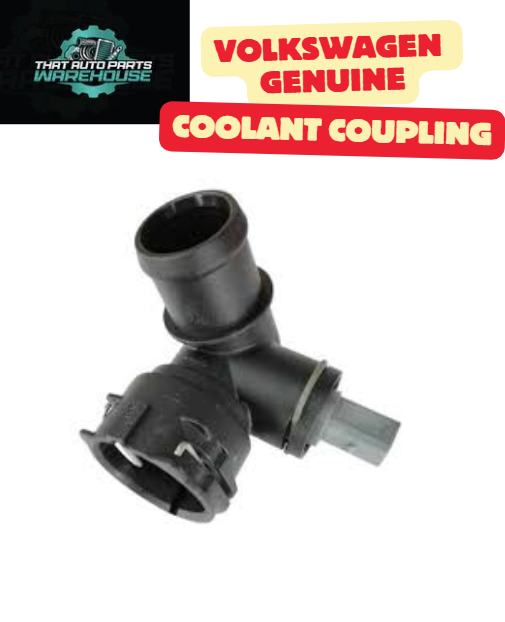 Genuine Volkswagen Coolant Coupling P# 5Q0122291AK – Suits 1.4L TSI Engines