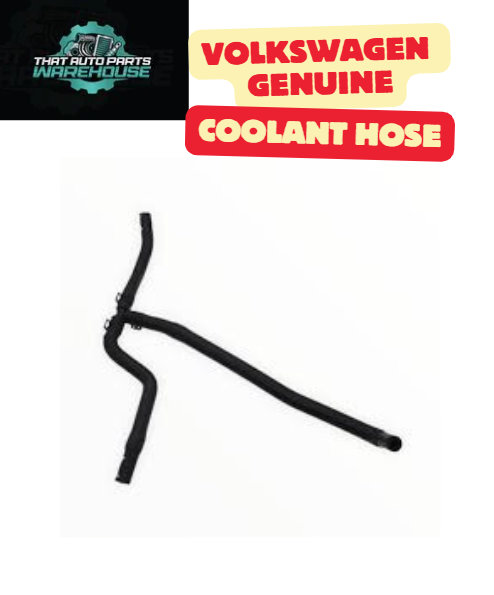 Genuine Volkswagen Coolant Hose P# 7E0122447F – Suits 2.0L TDI CR Engine