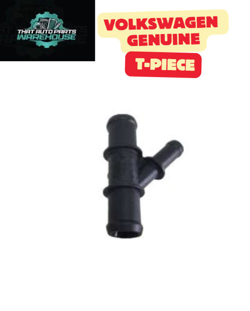 Genuine Volkswagen Coolant Hose T-Piece P# 5Q0121087A – Golf 2.0L Turbo