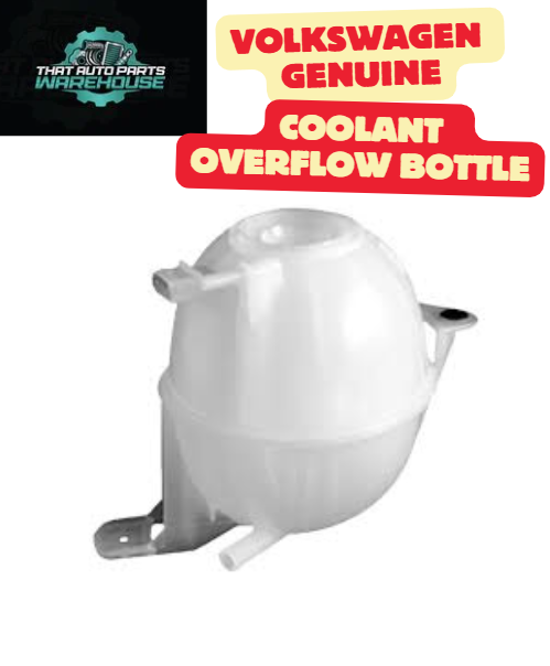 Genuine Volkswagen Coolant Overflow Bottle P# 2H0121407D – Suits TDI V6 Engines