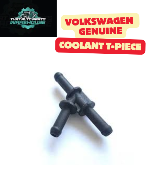 Genuine Volkswagen Coolant T-Piece P# 1K0121087B – Suits 1.4L TSI Engines