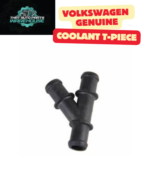 Genuine Volkswagen Coolant T-Piece P# 1K0121087Q – Suits 2.0L TDI & TSI Engines