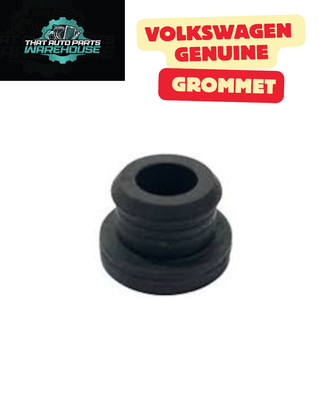 Genuine Volkswagen Cylinder Head Grommet P# 03F103638 – Suits Multiple VW Engines