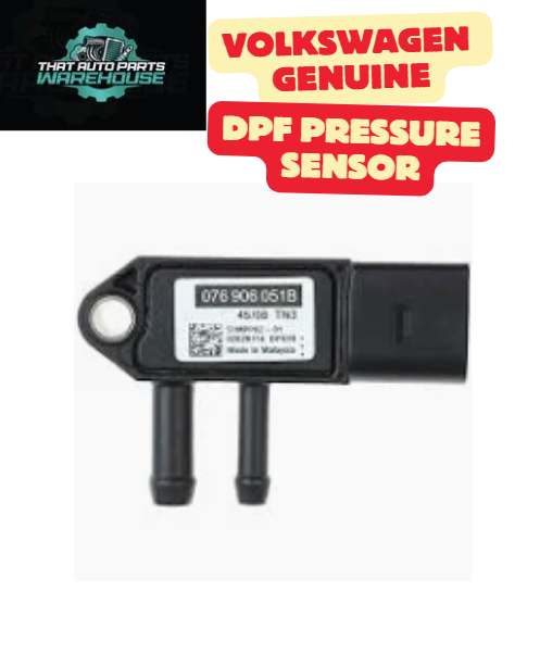 Genuine Volkswagen DPF Pressure Sensor P# 076906051B – T6 Transporter (2015–2019)
