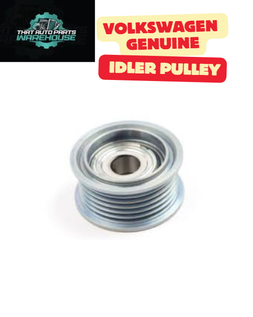 Genuine Volkswagen Drive Belt Idler Pulley P# 059903341AH – Suits Amarok V6 TDI