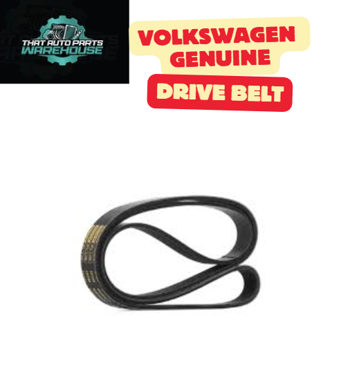 Genuine Volkswagen Drive Belt P# 03L903137AC – 2.0L TDI CR